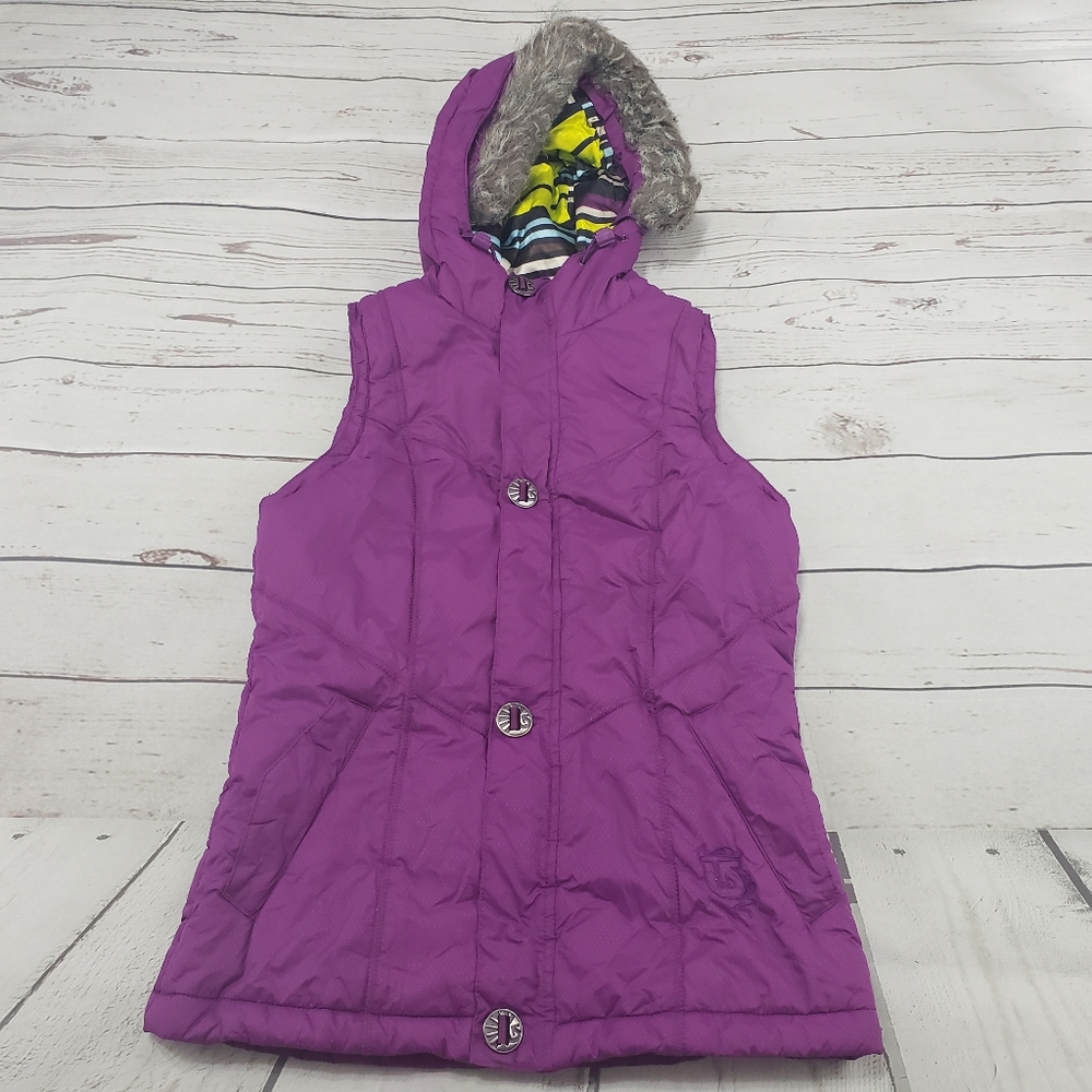 Burton Jacket Vest Size XS Dry Ride Hoodie Zip Up - Picture 1 of 7
